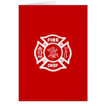 Fire Chief Card