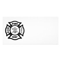 Fire Chief Photo Greeting Card