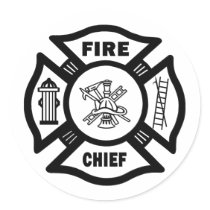 Fire Chief Sticker