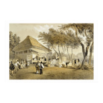Fire Company's House and Engine, Yokuhama, from 'N posters