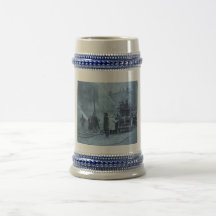 Fire Crew in Action - Vintage Coffee Mugs