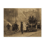 Fire Crew in Action - Vintage