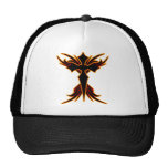 Fire Cross Mesh Hats