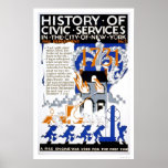 Fire Department Engine NYC 1936 WPA Print
