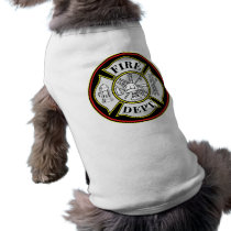 Fire Department Round Badge