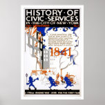 Fire Department Steam NYC 1936 WPA Print