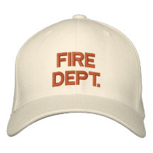 Fire Dept. Embroidered Baseball Cap