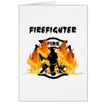 Fire Dept Flames Cards