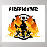 Fire Dept Flames Print