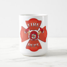 Fire Dept Logo Coffee Mug