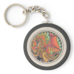 Fire Dragon Keychain