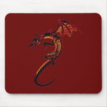 Fire Dragon Mouse Mats
