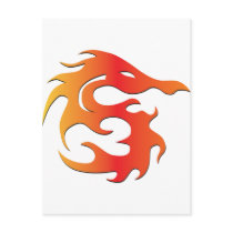 Fire Dragon Post Card