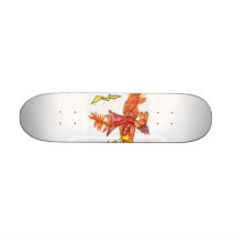 ]Fire dragon skateboard