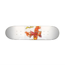 ]Fire dragon skateboard