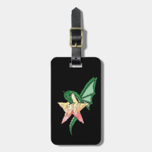Fire Dragon Tags For Bags