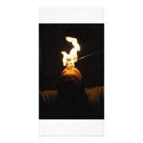 Fire Eater photocard Personalized Photo Card