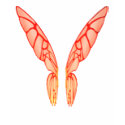 Fire Element Fairy Wings t-shirts
