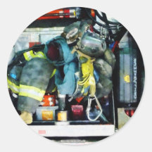 Fire Engine Gear Sticker