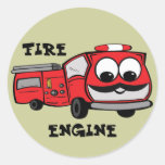Fire Engine Sticker