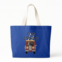 Fire Engine T-shirts and Gifts Tote Bag