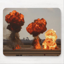 Fire Explosions Mousepad