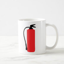 fire extinguisher mug