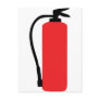fire extinguisher post card