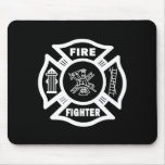 Fire Fighter Mouse Pad