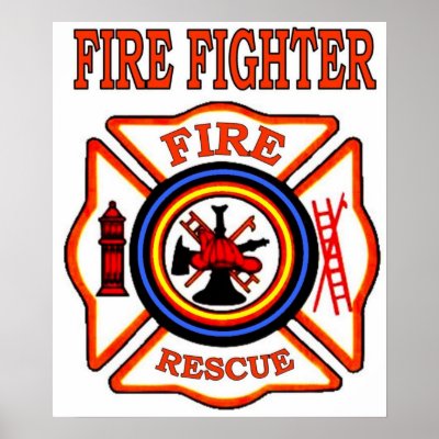 FIRE FIGHTER PRINT by ALMOUNT