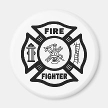 Fire Fighter Refrigerator Magnets