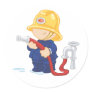 Fire Fighter Stickers