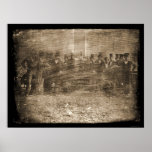 Fire Fighters Daguerreotype 1850 Posters