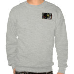 Fire Fighter's Helmet Closeup Pull Over Sweatshirts