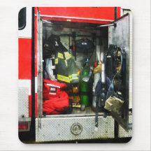 Fire Fighting Gear Mousepad