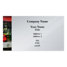 Fire Fighting Gear  - Platinum Finish Business Card