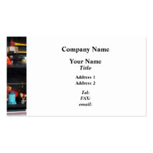 Fire Fighting Supplies Business Card Templates