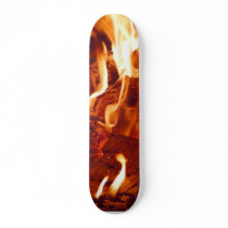 Fire Flames Skate Board Deck