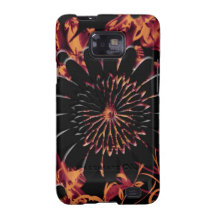 "Fire Flowers"device skins & cases".* Samsung Galaxy S2 Cover