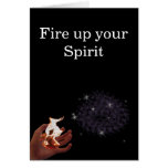 Fire hands card