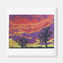 Fire in the Sky Magnet