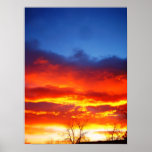 Fire in the sky print