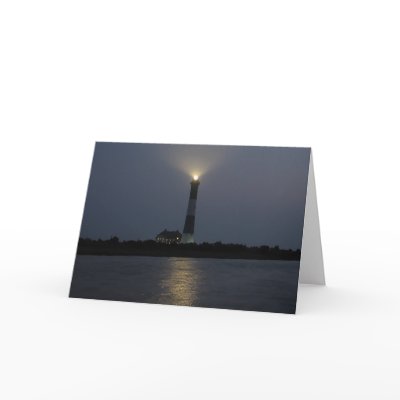 Fire Island Lighthouse Greeting Cards by TominPok