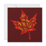 Fire Leaf Invitation