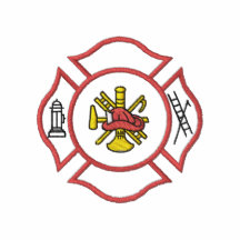 Fire Logo Embroidered Polo Shirt