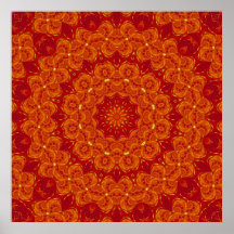 Fire Mandala Posters