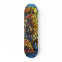 Fire of the Tiki god Skate Decks