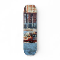 Fire Rescue Boat Hudson River Skate Board Deck