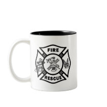 Fire Rescue Firefighters Mugs