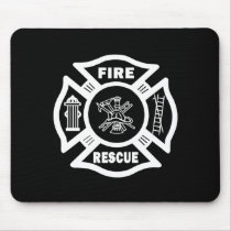 Fire Rescue Mouse Pad